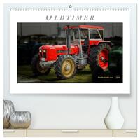 Oldtimer - Traktor Liebe (hochwertiger Premium Wandkalender 2026 DIN A2 quer), Kunstdruck in Hochglanz