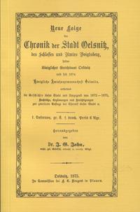 Chronik der Stadt Oelsnitz, des Schlosses und Amts Voigtsberg