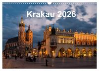 Krakau - die schönste Stadt Polens (Wandkalender 2026 DIN A3 quer), CALVENDO Monatskalender