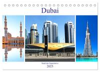 Vorderes Coverbild Dubai - Stadt der Superlative (Tischkalender 2025 DIN A5 quer), CALVENDO Monatskalender