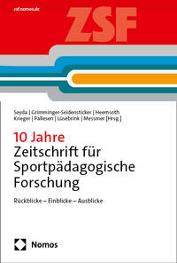 10 Jahre Zeitschrift für Sportpädagogische Forschung