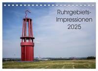 Ruhrgebiets-Impressionen 2025 (Tischkalender 2025 DIN A5 quer), CALVENDO Monatskalender
