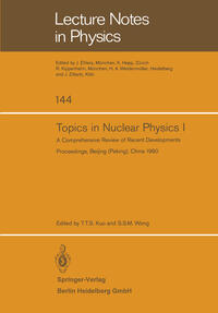 Topics in Nuclear Physics I
