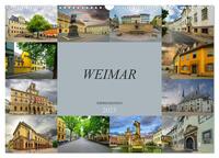 Weimar Impressionen (Wandkalender 2025 DIN A3 quer), CALVENDO Monatskalender