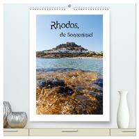 Rhodos, die Sonneninsel (hochwertiger Premium Wandkalender 2026 DIN A2 hoch), Kunstdruck in Hochglanz