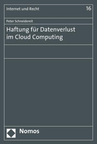 Vorderes Coverbild Haftung für Datenverlust im Cloud Computing