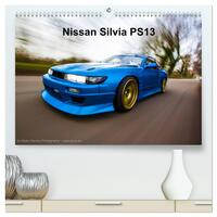 Nissan Silvia PS13 (hochwertiger Premium Wandkalender 2026 DIN A2 quer), Kunstdruck in Hochglanz