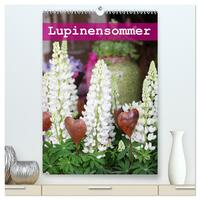 Lupinensommer (hochwertiger Premium Wandkalender 2025 DIN A2 hoch), Kunstdruck in Hochglanz