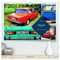 Shiguli - Der Auto-Star der UdSSR (hochwertiger Premium Wandkalender 2026 DIN A2 quer), Kunstdruck in Hochglanz