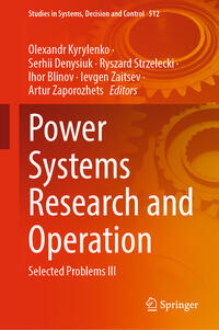 Power Systems Research and Operation