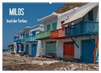 Milos, Insel der Farben (Wandkalender 2025 DIN A2 quer), CALVENDO Monatskalender
