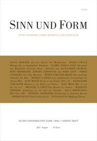 Sinn und Form 4/2024