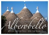 Alberobello – Apuliens Stadt der Trulli (Wandkalender 2026 DIN A2 quer), CALVENDO Monatskalender