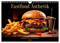 Fastfood Ästhetik (Wandkalender 2026 DIN A4 quer), CALVENDO Monatskalender