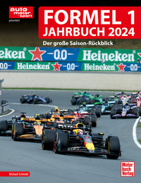Vorderes Coverbild Formel 1 Jahrbuch 2024