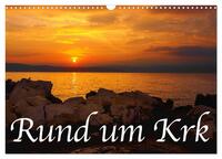 Rund um Krk (Wandkalender 2026 DIN A3 quer), CALVENDO Monatskalender