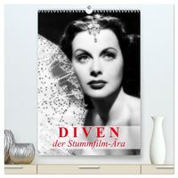 Diven der Stummfilm-Ära (hochwertiger Premium Wandkalender 2026 DIN A2 hoch), Kunstdruck in Hochglanz
