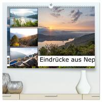 Eindrücke aus Nepal (hochwertiger Premium Wandkalender 2025 DIN A2 quer), Kunstdruck in Hochglanz
