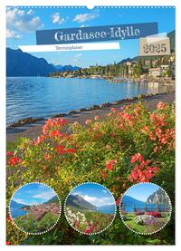 Gardasee-Idylle 2025 (Wandkalender 2025 DIN A2 hoch), CALVENDO Monatskalender