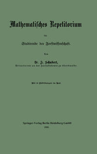 Vorderes Coverbild Mathematisches Repetitorium für Studirende der Forstwissenschaft