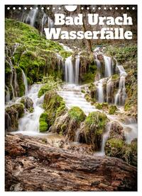 Bad Urach Wasserfälle (Wandkalender 2025 DIN A4 hoch), CALVENDO Monatskalender