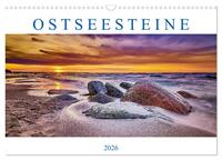 Ostseesteine (Wandkalender 2026 DIN A3 quer), CALVENDO Monatskalender