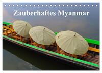Zauberhaftes Myanmar (Tischkalender 2025 DIN A5 quer), CALVENDO Monatskalender