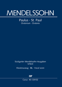 Paulus (Klavierauszug XL, deutsch/englisch)