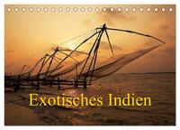 Exotisches Indien (Tischkalender 2026 DIN A5 quer), CALVENDO Monatskalender