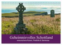 Geheimnisvolles Schottland (Tischkalender 2025 DIN A5 quer), CALVENDO Monatskalender