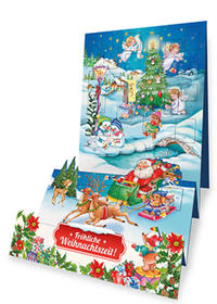 Trötsch Adventskalender zum Aufstellen