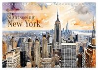Sightseeing New York (Wandkalender 2026 DIN A4 quer), CALVENDO Monatskalender