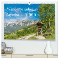 Wanderparadies Bayerische Alpen (hochwertiger Premium Wandkalender 2025 DIN A2 quer), Kunstdruck in Hochglanz