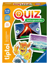 Vorderes Coverbild tiptoi® Quiz Naturgewalten - ab 6 Jahre