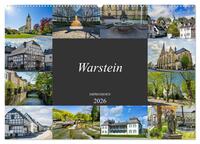 Warstein Impressionen (Wandkalender 2026 DIN A2 quer), CALVENDO Monatskalender