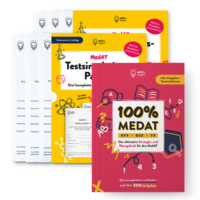 100% MEDAT + Testsimulations-Paket 1 + 2, 2024 von MEDithappen