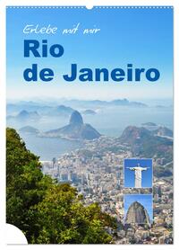 Erlebe mit mir Rio de Janeiro (Wandkalender 2026 DIN A2 hoch), CALVENDO Monatskalender