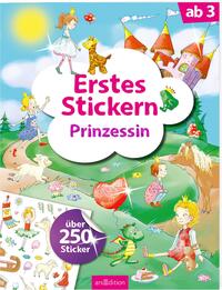 Vorderes Coverbild Erstes Stickern – Prinzessin