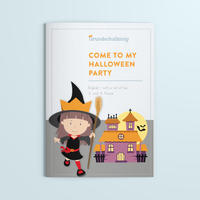 English with a lot of fun: Come to my Halloween party