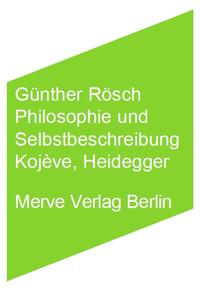 Philosophie und Selbstbeschreibung