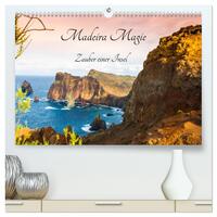Madeira Magie (hochwertiger Premium Wandkalender 2025 DIN A2 quer), Kunstdruck in Hochglanz