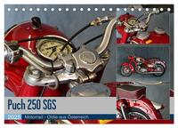 Puch 250 SGS Motorrad - Oldie aus Österreich (Tischkalender 2025 DIN A5 quer), CALVENDO Monatskalender