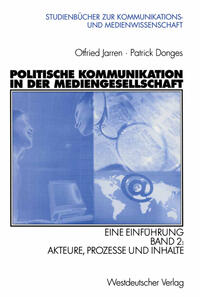 Vorderes Coverbild Politische Kommunikation in der Mediengesellschaft