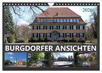 BURGDORFER ANSICHTEN (Wandkalender 2026 DIN A4 quer), CALVENDO Monatskalender