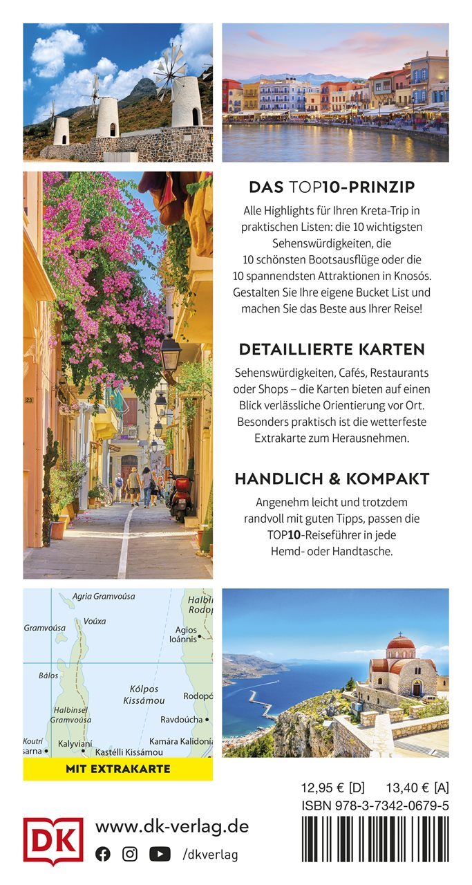 Rückseitencover TOP10 Reiseführer Kreta