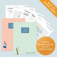 Vorteils-Set: Mathe, 6. Klasse: Wiederholung des Jahresstoffs Teil 1 + 2!