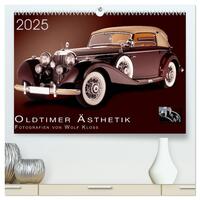 Oldtimer Ästhetik - Fotografien von Wolf Kloss (hochwertiger Premium Wandkalender 2025 DIN A2 quer), Kunstdruck in Hochglanz