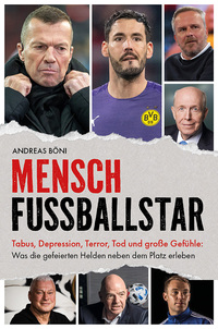 Vorderes Coverbild Mensch Fußballstar