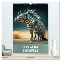 Seltsame Tierwelt (hochwertiger Premium Wandkalender 2026 DIN A2 hoch), Kunstdruck in Hochglanz