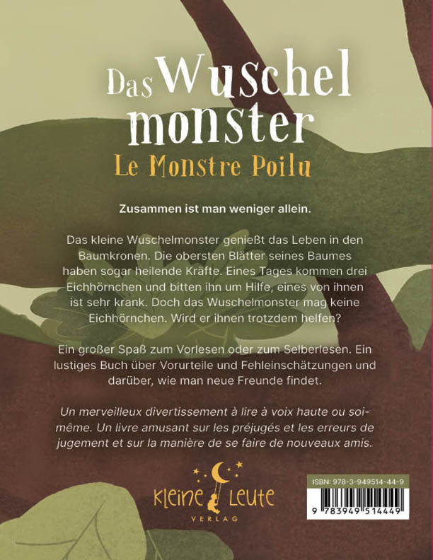 Das Wuschelmonster - Le monstre poilu